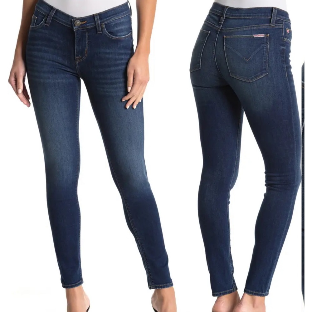 Hudson Krista Super Skinny Jeans - Size 26, Dark Wash
